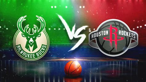 bucks vs rockets predictions|Predicting the Bucks vs. Rockets Game: Odds, Spread & Insights .